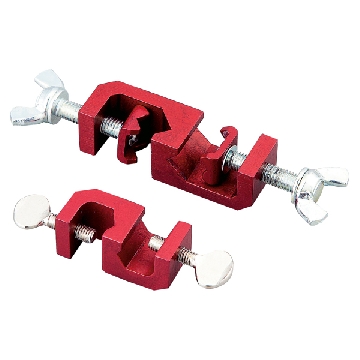 方形夹钳 ，中-SH型-红色，适配管径（φmm）:6～13，1-3394-01，AS ONE，亚速旺