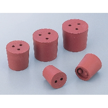 带孔橡胶塞 ，15号，孔数:3，上径（下径）×高（mm）:φ43（φ39）×38，1-7649-08，AS ONE，亚速旺
