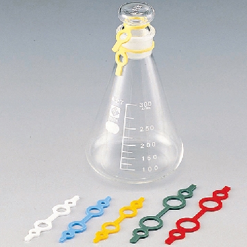 瓶封带 （硅胶彩色），小，颜色:黄色，数量:1盒（10根），6-367-03，AS ONE，亚速旺