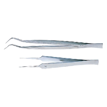 不锈钢镊子 ，115mm，材质:不锈钢（SUS430），6-531-13，AS ONE，亚速旺