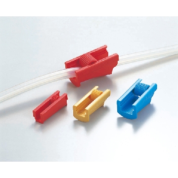 软管夹 ，KT-14，颜色:红色，适配管外径（φmm）:〜14，6-655-04，AS ONE，亚速旺