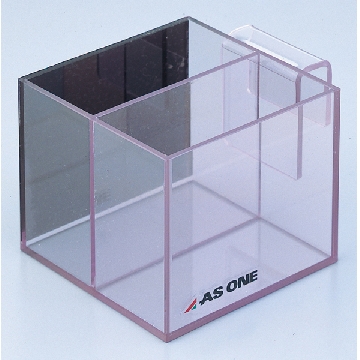 透明收纳筐 （BOX型），100×80MF，尺寸（mm）:100×100×83，2-7880-01，AS ONE，亚速旺