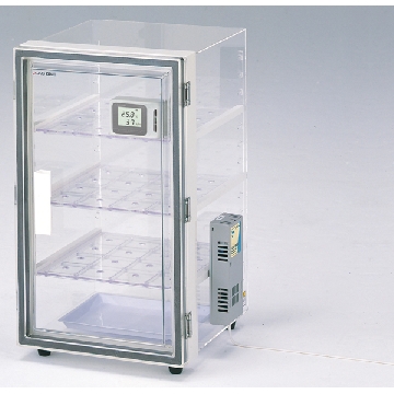 自动防潮箱 ，OL-3S，外形尺寸（含除湿单元）（mm）:530×345×335，内部尺寸（mm）:485×275×285，1-5487-21，AS ONE，亚速旺