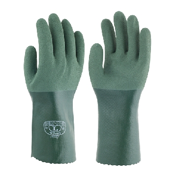 丁腈耐油手套 （棉内衬/厚型），型号（尺寸）:566　M　长，全长（mm）:300，CC-2918-06，AS ONE，亚速旺