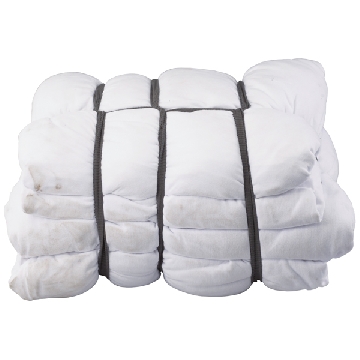经济型纯棉工业抹布 （白色），规格:标准型，数量:10kg/捆，CC-3042-01，AS ONE，亚速旺