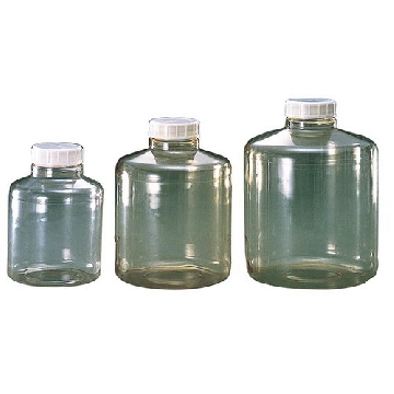 聚碳酸脂广口大瓶 ，容量（l）:10，口内径×主体外径×不含盖高度（含盖高度）（mm）:φ95×φ240×334（342），4-5632-01，AS ONE，亚速旺