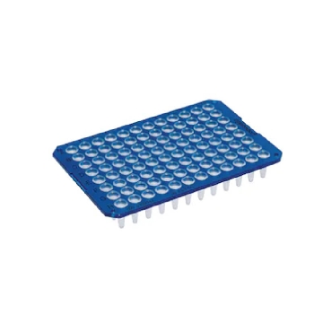 twin.tec 96孔PCR板, 无裙边, 低通量, 蓝色, 20块，0030133331，Eppendorf，艾本德