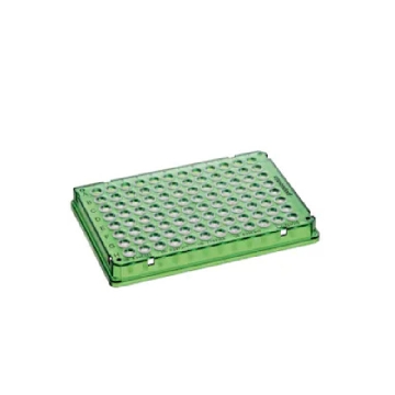 Eppendorf twin.tec 96孔PCR板, 低吸附, 全裙边, PCR 洁净级, 绿色, 25块,0030129660,艾本德
