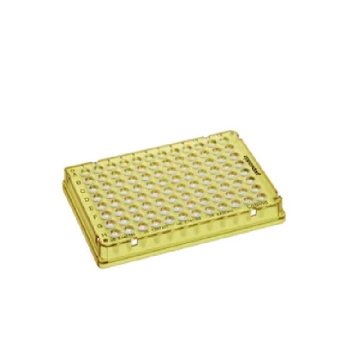 Eppendorf twin.tec 96孔PCR板, 低吸附, 全裙边, PCR 洁净级, 黄色, 25块,0030129679,艾本德