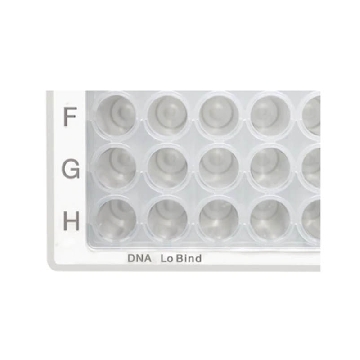 96孔/V-PP微孔板, DNA低吸附,无色孔井, 白色边框, PCR洁净级, 80块 (5x16块)，0030603303，Eppendorf，艾本德