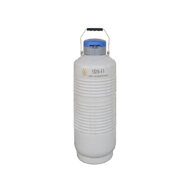 贮存型液氮生物容器，13L，口径50mm，含6个276mm高的提筒，YDS-13，金凤