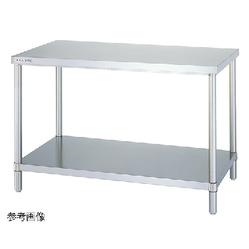 静音不锈钢工作台 WB-18090SI 1800×900×800，1-5932-37，AS ONE，亚速旺