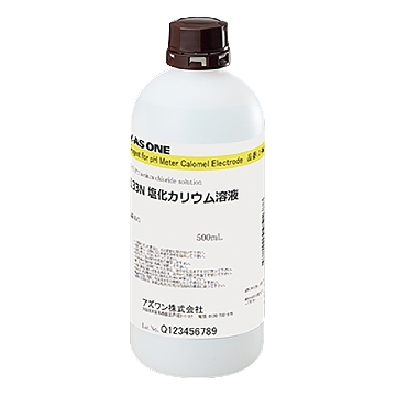 pH比较电极内部液 500ml*1瓶 KCL3.33，2-966-11，AS ONE，亚速旺