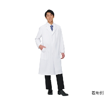 舒适白衣(男性用) AS9746-WS，3-9749-11，AS ONE，亚速旺