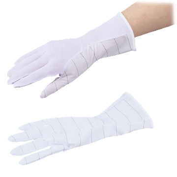 ASPURE 防尘防静电手套(长款)3L，4-836-02，AS ONE，亚速旺