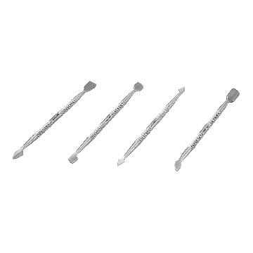 不锈钢双头刮刀 AS-SPATULA-03 125mm 1个，51-0076-03，AS ONE，亚速旺