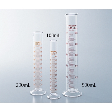 量筒 50mL(可追溯性体系图+附有检查报告)，61-9589-11，AS ONE，亚速旺
