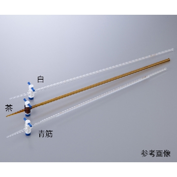 滴定管 特氟龙活塞 白色 50mL(附有检查报告)，61-9593-93，AS ONE，亚速旺