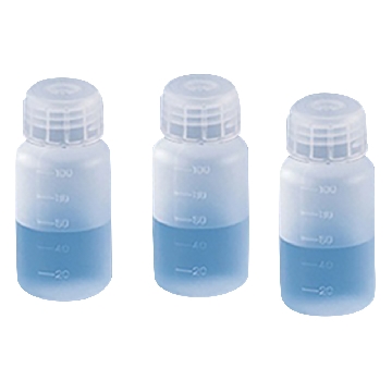PP制塑料瓶(纯水洗净)SCC 广口 50ml 1箱(5个/袋×2袋)，7-2102-05，AS ONE，亚速旺