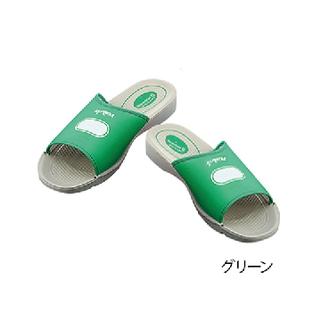 凉鞋(可喷射清洗) 绿色 6号 1双，7-7755-04，AS ONE，亚速旺