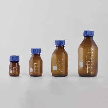 经济型螺口试剂瓶(棕色) 500ml(1个)，CC-4330-03，AS ONE，亚速旺
