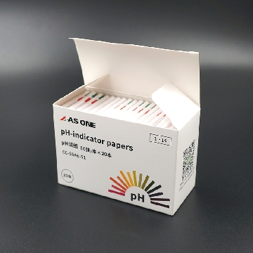 pH试纸 pH1-14 1盒(20本)，CC-6846-51，AS ONE，亚速旺