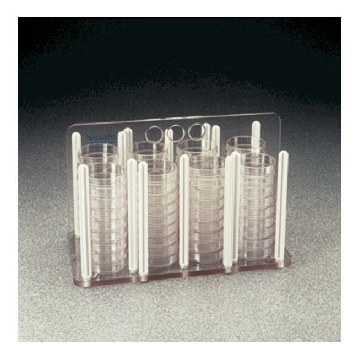 细菌培养皿架，聚碳酸酯框架，白色聚碳酸酯柱,Lx Hx W.cm，34.3x 23.5x 20.3，2/箱，5920-0060，Nalgene，Thermofisher，赛默飞世尔