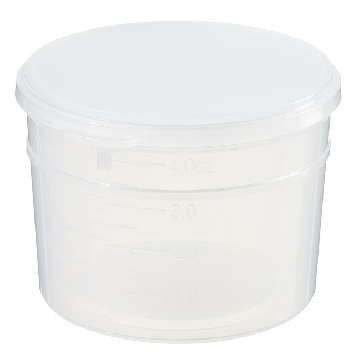 Capitol Via翻盖容器，4oz 容积，低瓶身，聚丙烯材质，无菌，250/箱，04LP，Thermofisher，赛默飞世尔