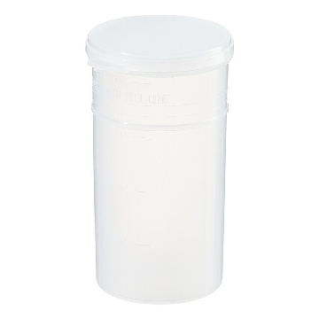 Capitol Vial奶质样品翻盖容器，4oz 容积，高瓶身，聚丙烯材质，非无菌，250/箱，04HP，Thermofisher，赛默飞世尔