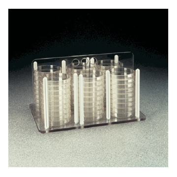 细菌培养皿架，聚碳酸酯框架，白色聚碳酸酯柱,Lx Hx W.cm，29.8x 15.2x 20.3，2/箱，5921-0060，Nalgene，Thermofisher，赛默飞世尔
