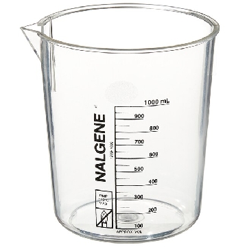Griffin低型烧杯，聚甲基戊烯，1000ml容量，12/箱，1203-1000，Nalgene，Thermofisher，赛默飞世尔