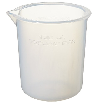 Griffin低型烧杯，Teflon*PFA，100ml容量，6/箱，1510-0100，Nalgene，Thermofisher，赛默飞世尔