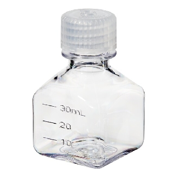 方形瓶，聚碳酸酯；聚丙烯螺旋盖，30ml容量，96/箱，2015-0030，Nalgene，Thermofisher，赛默飞世尔