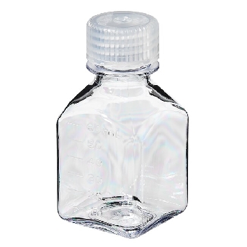 方形瓶，聚碳酸酯；聚丙烯螺旋盖，60ml容量，96/箱，2015-0060，Nalgene，Thermofisher，赛默飞世尔