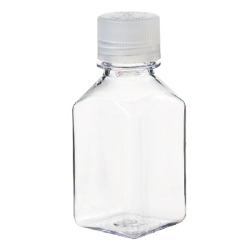 方形瓶，聚碳酸酯；聚丙烯螺旋盖，250ml容量，48/箱，2015-0250，Nalgene，Thermofisher，赛默飞世尔