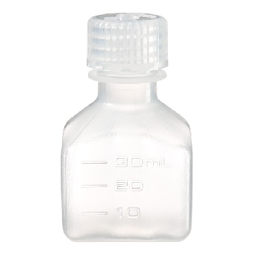 方形瓶，聚丙烯；聚丙烯螺旋盖，30ml容量，72/箱，2016-0030，Nalgene，Thermofisher，赛默飞世尔