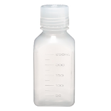 方形瓶，聚丙烯；聚丙烯螺旋盖，250ml容量，72/箱，2016-0250，Nalgene，Thermofisher，赛默飞世尔
