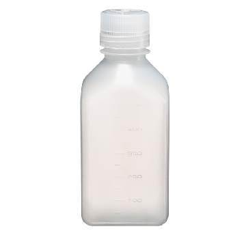 方形瓶，聚丙烯；聚丙烯螺旋盖，500ml容量，48/箱，2016-0500，Nalgene，Thermofisher，赛默飞世尔