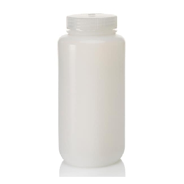 广口瓶，高密度聚乙烯；聚丙烯螺旋盖，1000ml容量，24/箱，2104-0032，Nalgene，Thermofisher，赛默飞世尔
