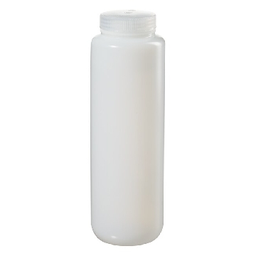 广口瓶，高密度聚乙烯；聚丙烯螺旋盖，1500ml容量，24/箱，2104-0048，Nalgene，Thermofisher，赛默飞世尔