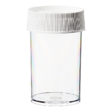 直身广口罐，透明聚碳酸酯，带白色PP盖，250ml，24/箱，2116-0250，Nalgene，Thermofisher，赛默飞世尔