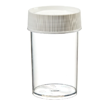 直身广口罐，聚甲基戊烯，白色聚丙烯螺旋盖，250ml，24/箱，2117-0250，Nalgene，Thermofisher，赛默飞世尔