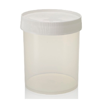 直身广口罐，聚丙烯，白色聚丙烯螺旋盖，1000ml，24/箱，2118-0032，Nalgene，Thermofisher，赛默飞世尔