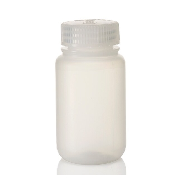 广口经济瓶，聚丙烯盖，聚丙烯共聚物，半透明，125ml，盖尺寸28mm，72/箱，2187-0004，Nalgene，Thermofisher，赛默飞世尔