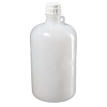 大窄口瓶，低密度聚乙烯；聚丙烯螺旋盖，8L容量，6/箱，2202-0020，Nalgene，Thermofisher，赛默飞世尔