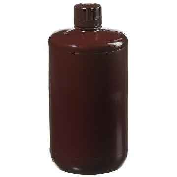 琥珀色大窄口瓶，琥珀色聚丙烯；琥珀色聚丙烯螺旋盖，2L容量，6/箱，2204-0005，Nalgene，Thermofisher，赛默飞世尔