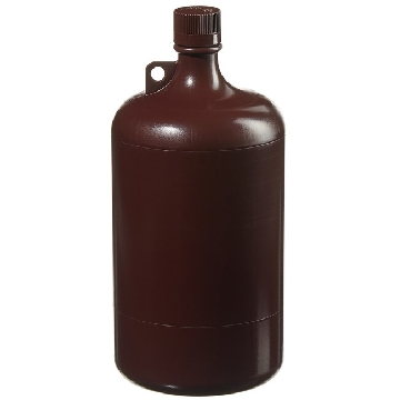 琥珀色大窄口瓶，琥珀色聚丙烯；琥珀色聚丙烯螺旋盖，4L容量，6/箱，2204-0010，Nalgene，Thermofisher，赛默飞世尔