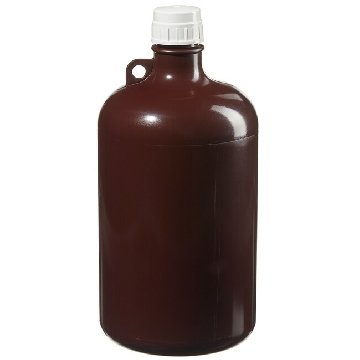 琥珀色大窄口瓶，琥珀色聚丙烯；琥珀色聚丙烯螺旋盖，8L容量，6/箱，2204-0020，Nalgene，Thermofisher，赛默飞世尔