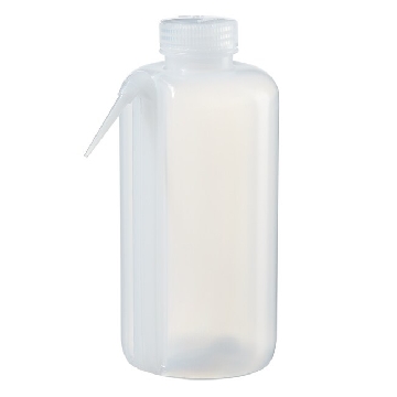 广口UnitaryTM洗瓶，低密度聚乙烯瓶体/装管；聚丙烯螺旋盖，1000ml容量，12/箱，2402-1000，Nalgene，Thermofisher，赛默飞世尔