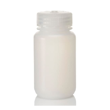 大包装广口环境样品瓶，高密度聚乙烯；装配好的聚丙烯盖，125ml容量，500/箱，332189-0004，Nalgene，Thermofisher，赛默飞世尔